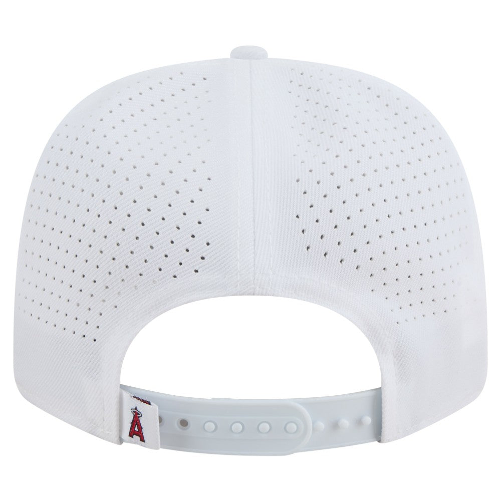 White Los Angeles Angels New Era COOLERA 9SEVENTY Adjustable Hat