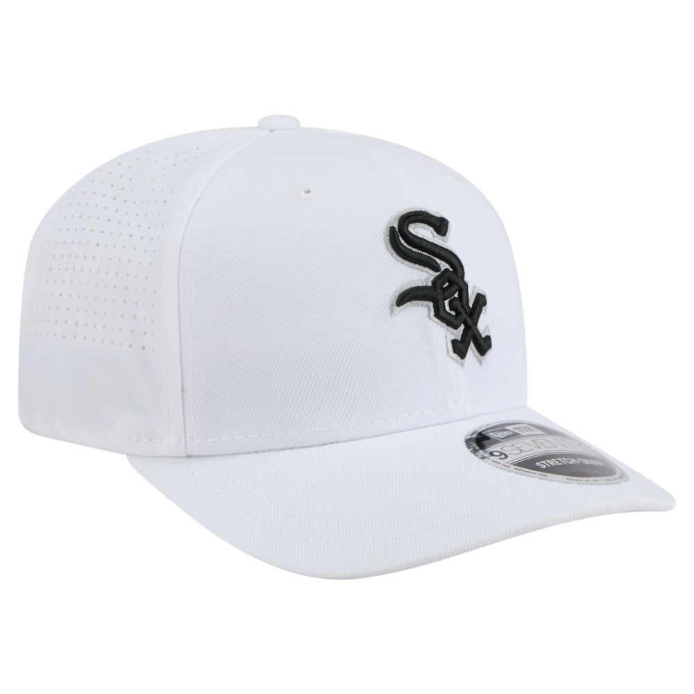 White Chicago White Sox New Era COOLERA 9SEVENTY Adjustable Hat