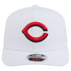 White Cincinnati Reds New Era COOLERA 9SEVENTY Adjustable Hat
