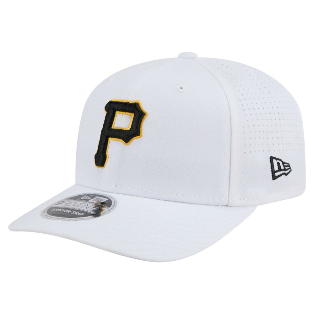 White Pittsburgh Pirates New Era COOLERA 9SEVENTY Adjustable Hat