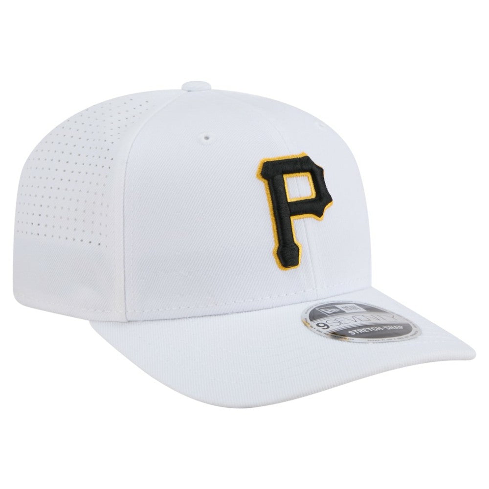 White Pittsburgh Pirates New Era COOLERA 9SEVENTY Adjustable Hat