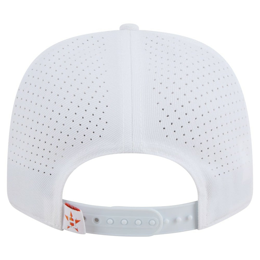 White Houston Astros New Era COOLERA 9SEVENTY Adjustable Hat