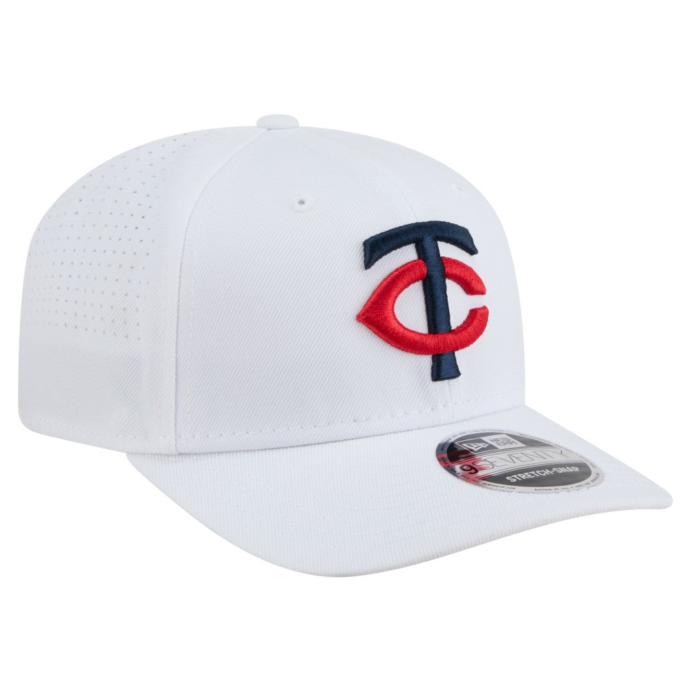 White Minnesota Twins New Era COOLERA 9SEVENTY Adjustable Hat