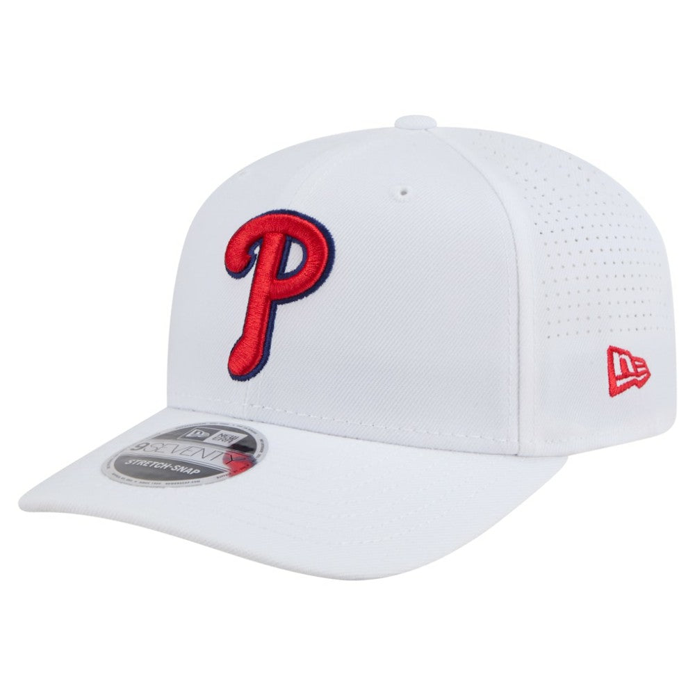 White Philadelphia Phillies New Era COOLERA 9SEVENTY Adjustable Hat