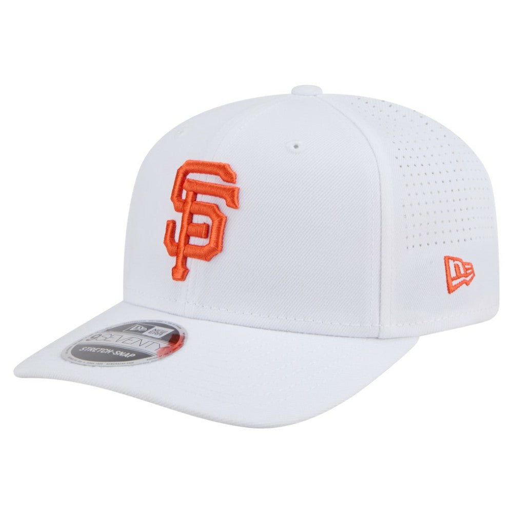 White San Francisco Giants New Era COOLERA 9SEVENTY Adjustable Hat