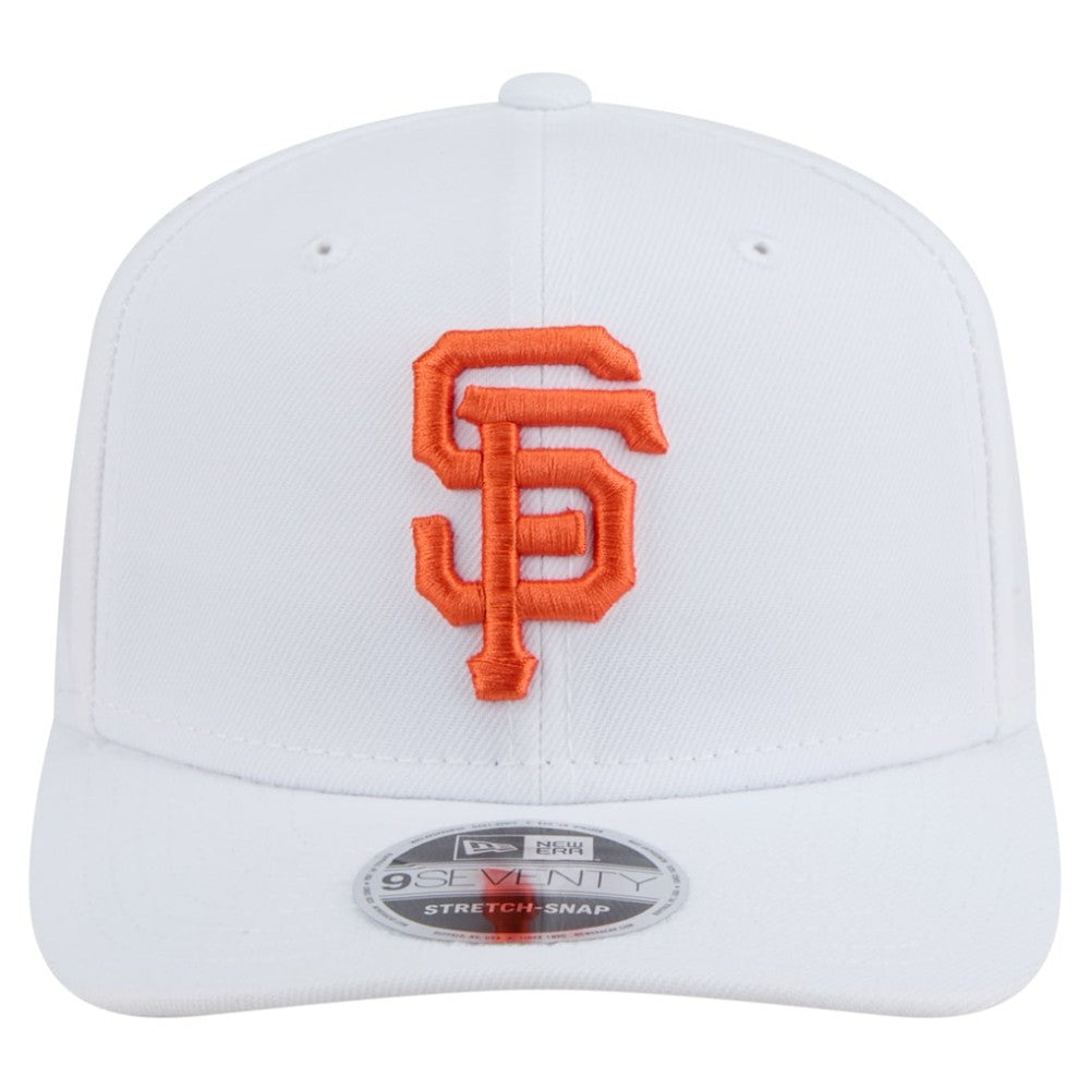 White San Francisco Giants New Era COOLERA 9SEVENTY Adjustable Hat
