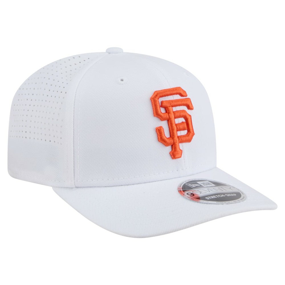 White San Francisco Giants New Era COOLERA 9SEVENTY Adjustable Hat