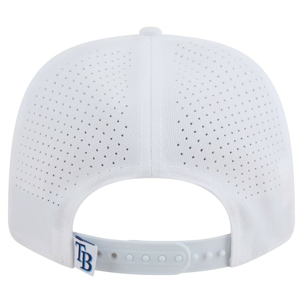 White Tampa Bay Rays New Era COOLERA 9SEVENTY Adjustable Hat