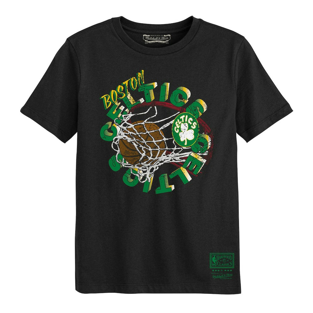 Mitchell & Ness Boston Celtics Preschool In The Net T-Shirt