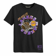 Mitchell & Ness Los Angeles Lakers Preschool In The Net T-Shirt