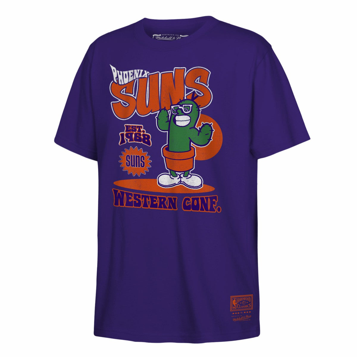 Mitchell & Ness Phoenix Suns Youth Retro Mascot Script T-Shirt