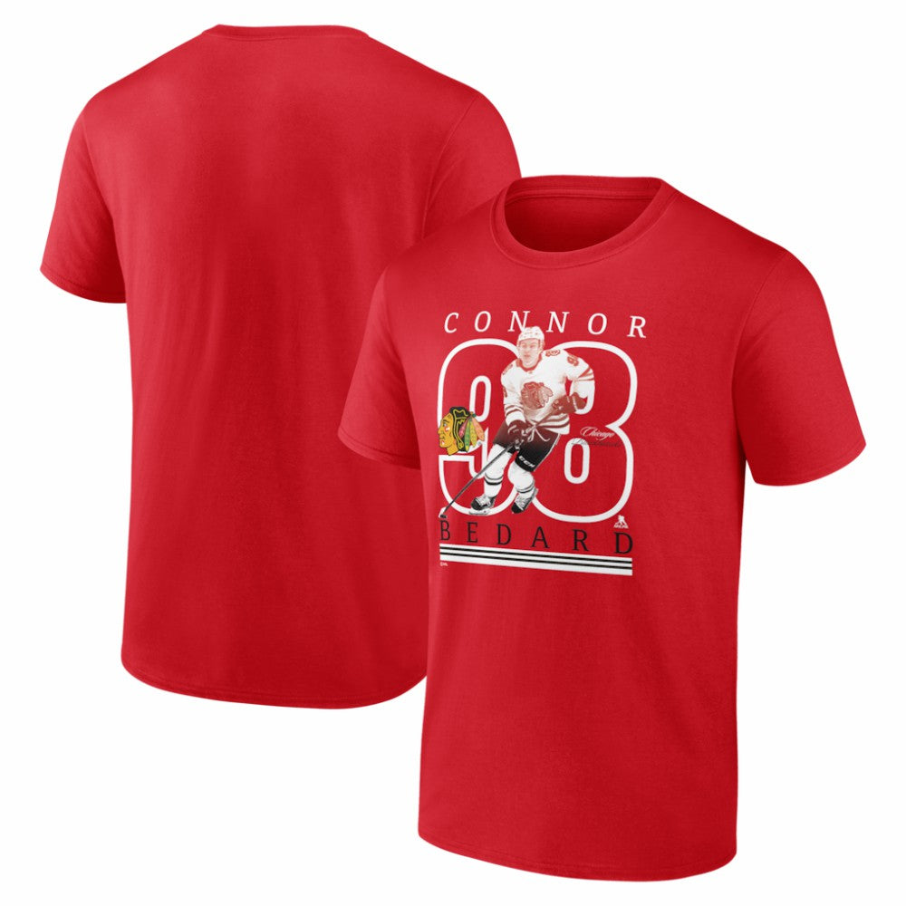 NHL Connor Bedard Chicago Blackhawks Player Show T-Shirt
