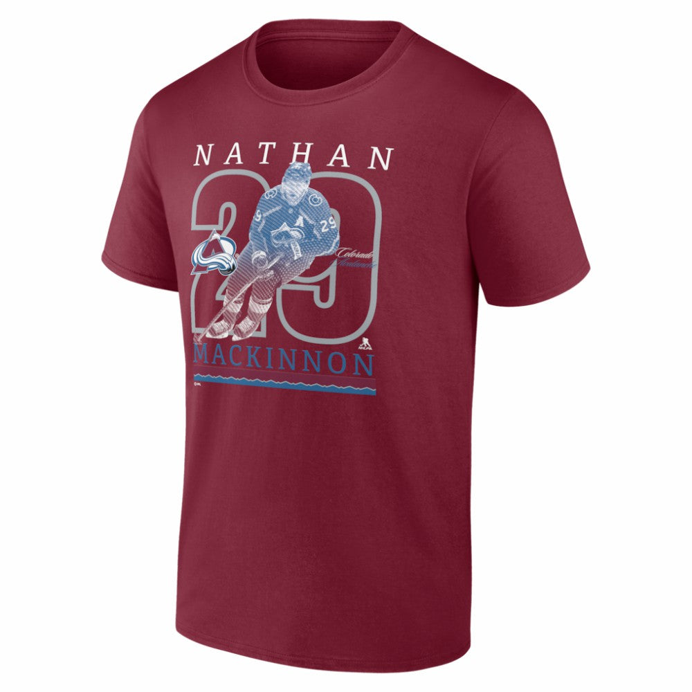 NHL Nathan MacKinnon Colorado Avalanche Player Show T-Shirt