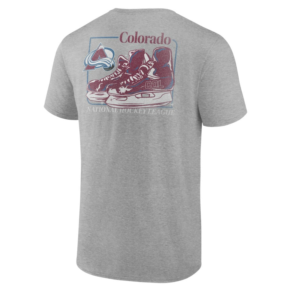 NHL Colorado Avalanche Glory Skates T-Shirt