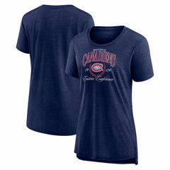 NHL Montreal Canadiens Women's Reign Supreme Tri-Blend T-Shirt