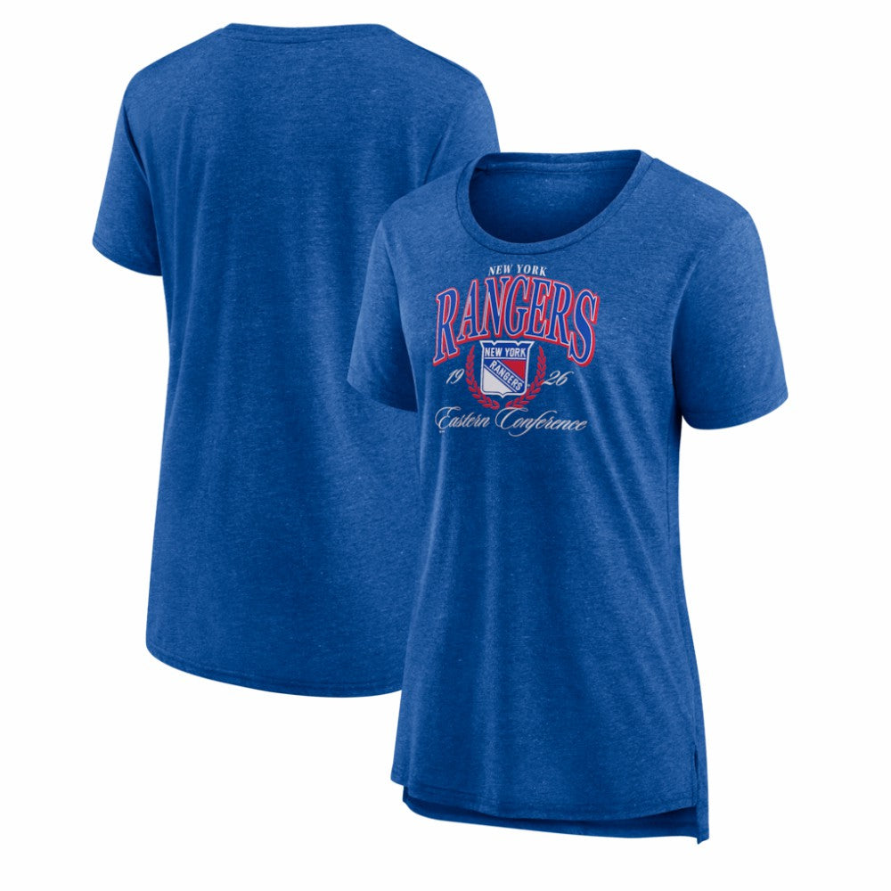 NHL New York Rangers Women's Reign Supreme Tri-Blend T-Shirt