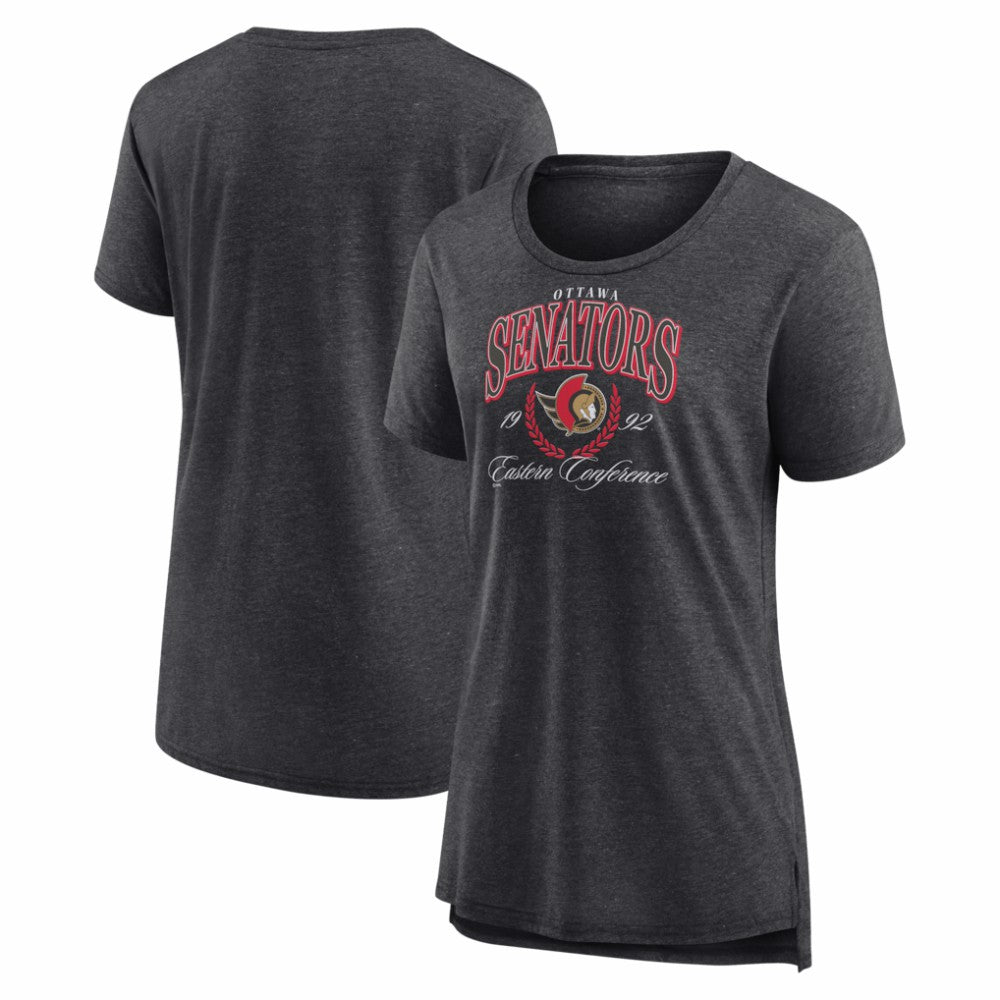 NHL Ottawa Senators Women's Reign Supreme Tri-Blend T-Shirt