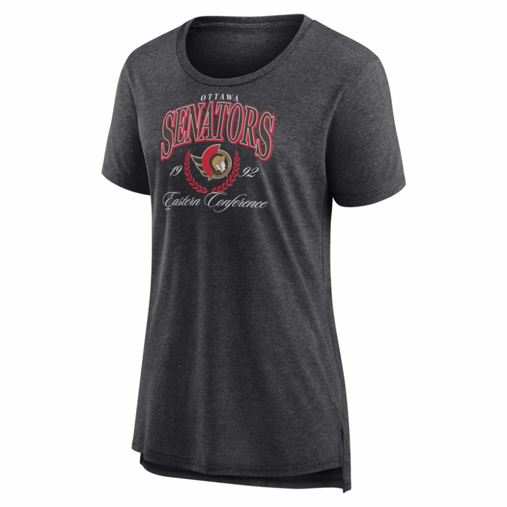 NHL Ottawa Senators Women's Reign Supreme Tri-Blend T-Shirt