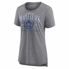 NHL Toronto Maple Leafs Women's Reign Supreme Tri-Blend T-Shirt