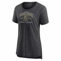 NHL Vegas Golden Knights Women's Reign Supreme Tri-Blend T-Shirt