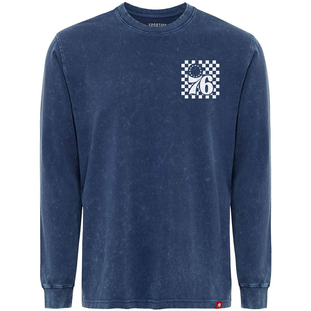 Philadelphia 76ers Sportiqe Men's Bono Long Sleeve T-Shirt