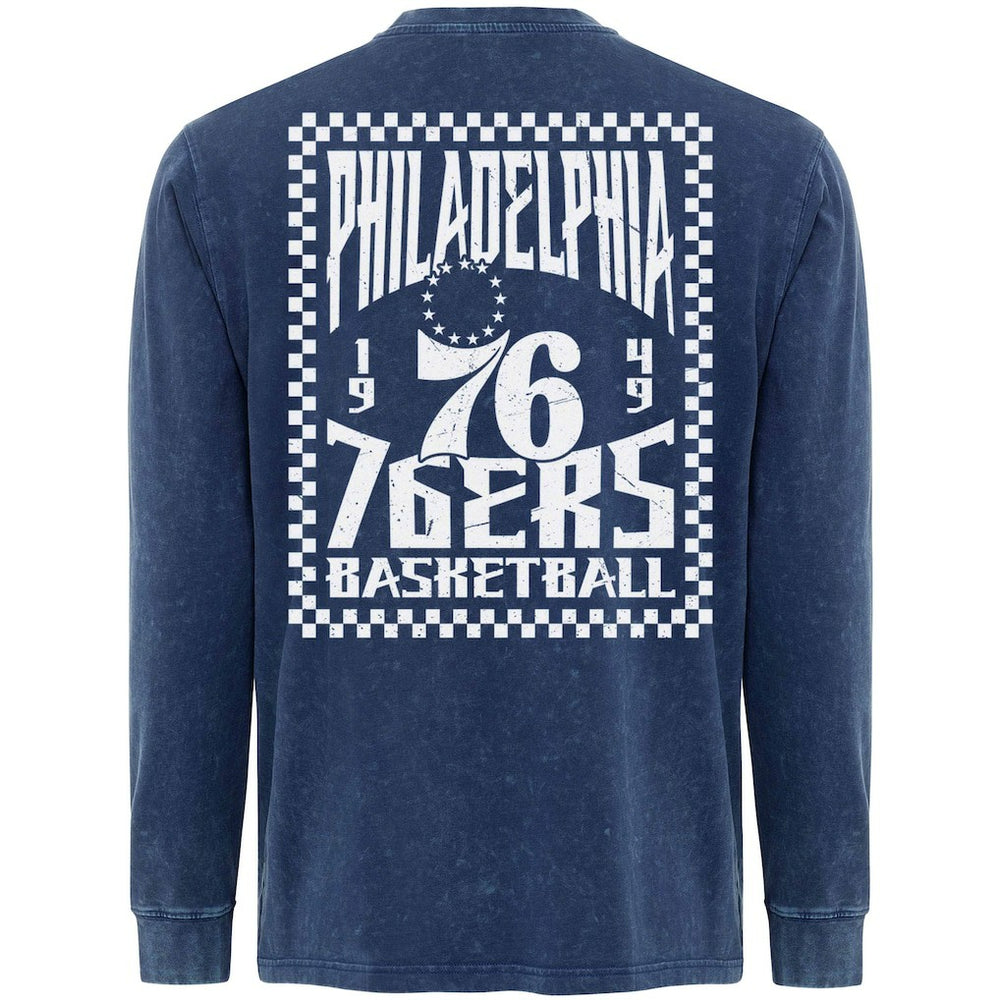Philadelphia 76ers Sportiqe Men's Bono Long Sleeve T-Shirt