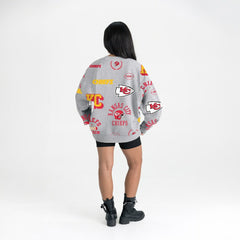 Gameday Couture Women's Always On Repeat Fleece Sweatshirt - Kansas City Chiefs Sweatshirts