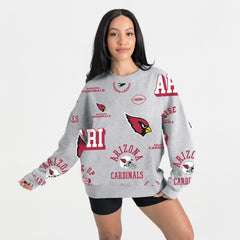 Gameday Couture Women's Always On Repeat Fleece Sweatshirt - Arizona Cardinals Sweatshirts