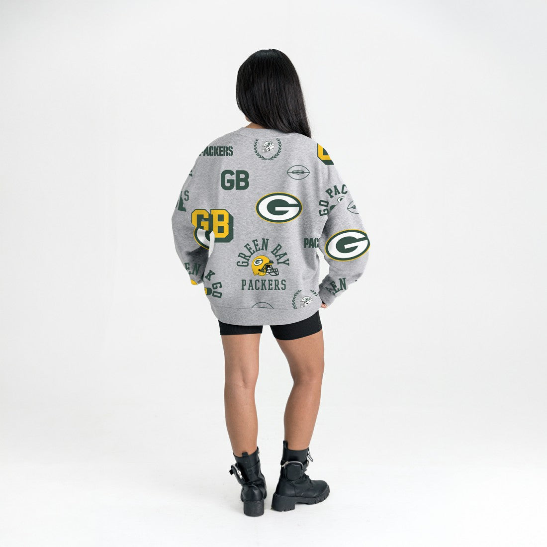 Gameday Couture Women's Always On Repeat Fleece Sweatshirt - Green Bay Packers Sweatshirts