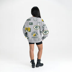 Gameday Couture Women's Always On Repeat Fleece Sweatshirt - Green Bay Packers Sweatshirts