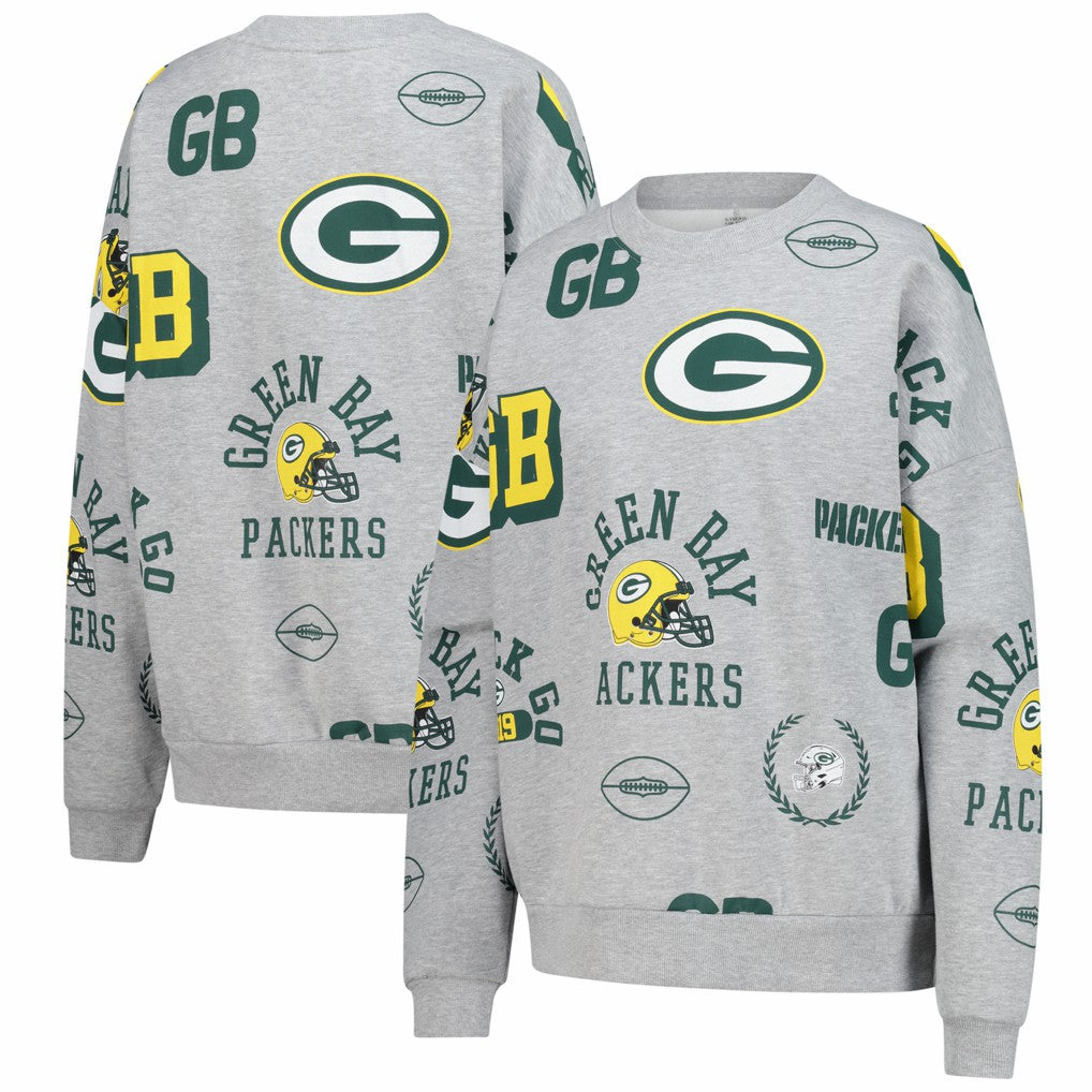 Gameday Couture Women's Always On Repeat Fleece Sweatshirt - Green Bay Packers Sweatshirts