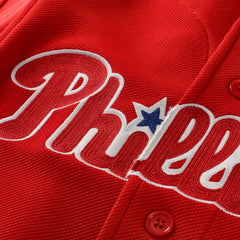 Ryan Howard Philadelphia Phillies Mitchell & Ness Cooperstown Collection Batting Practice Jersey – Red