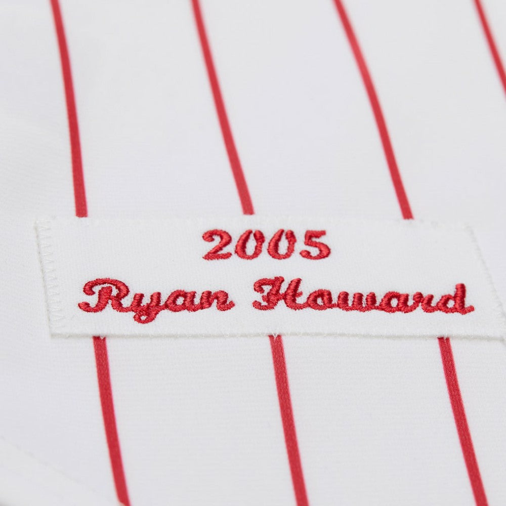 Ryan Howard Philadelphia Phillies Mitchell & Ness Cooperstown Collection Authentic Jersey – White