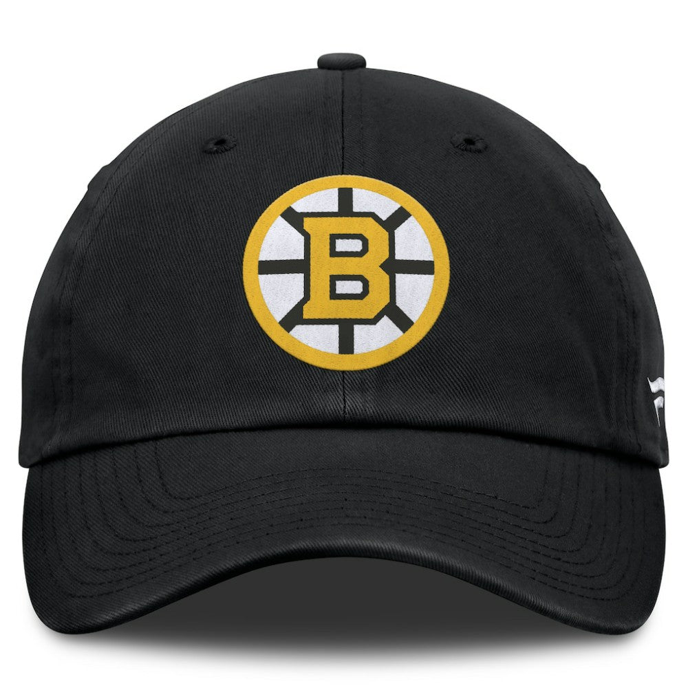 NHL Boston Bruins Fanatics Primary Logo Adjustable Hat