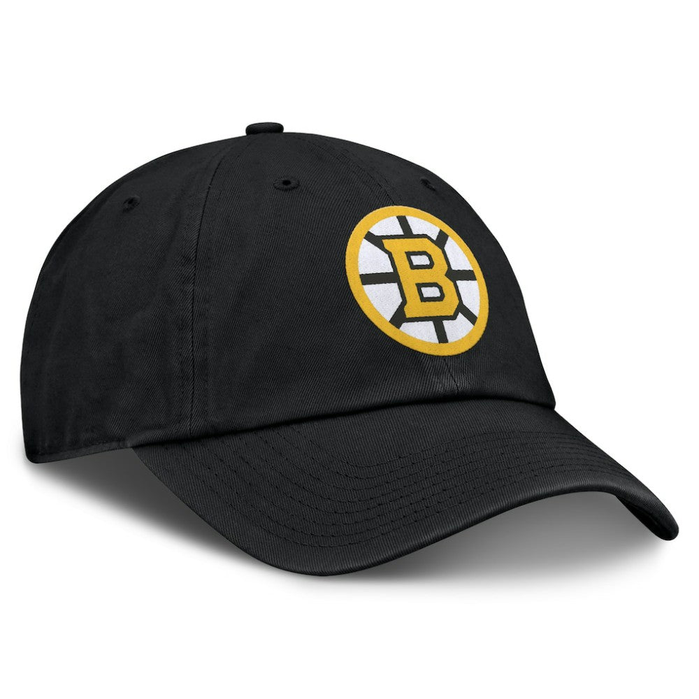 NHL Boston Bruins Fanatics Primary Logo Adjustable Hat