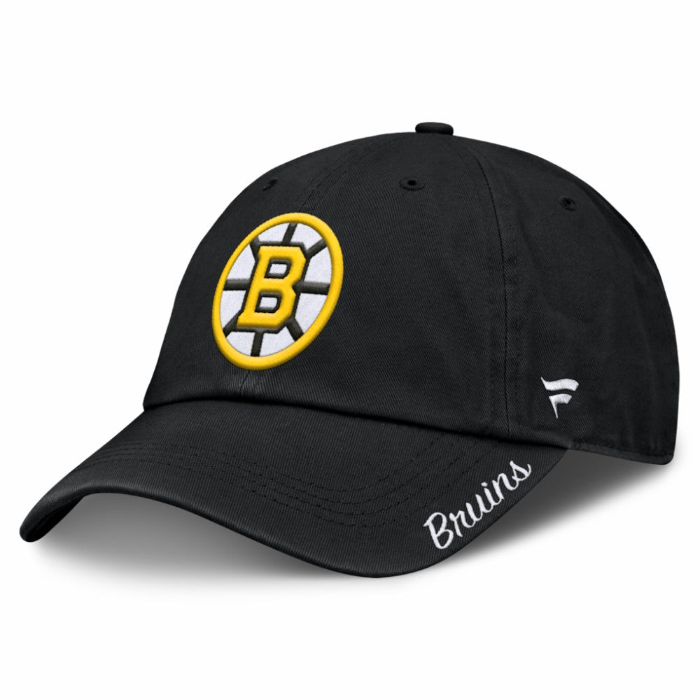 NHL Boston Bruins Fanatics Women's Core Logo Adjustable Hat