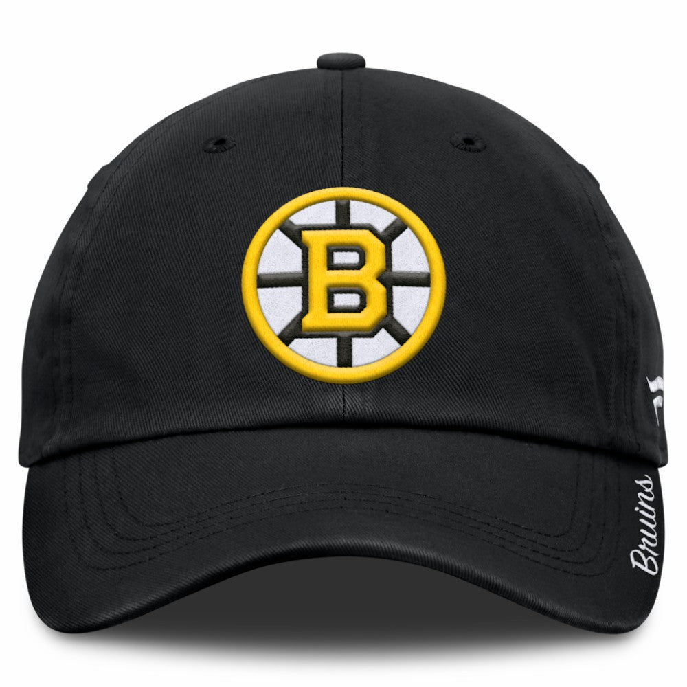 NHL Boston Bruins Fanatics Women's Core Logo Adjustable Hat