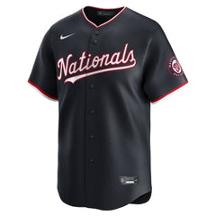 Navy Washington Nationals Nike Alternate Limited Custom Jersey