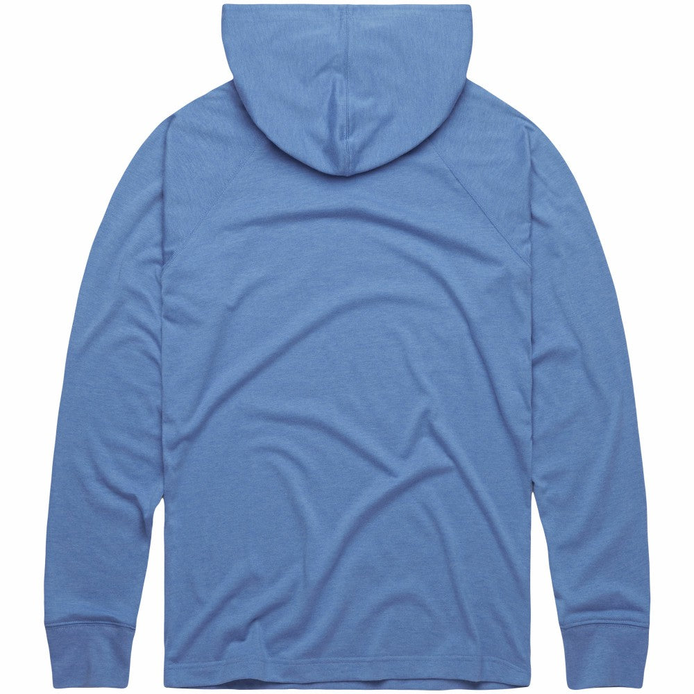 Powder Blue Milwaukee Brewers Homage Lightweight Raglan Tri-Blend Pullover Hoodie
