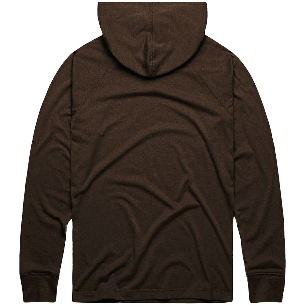 Brown San Diego Padres Homage Lightweight Raglan Tri-Blend Pullover Hoodie