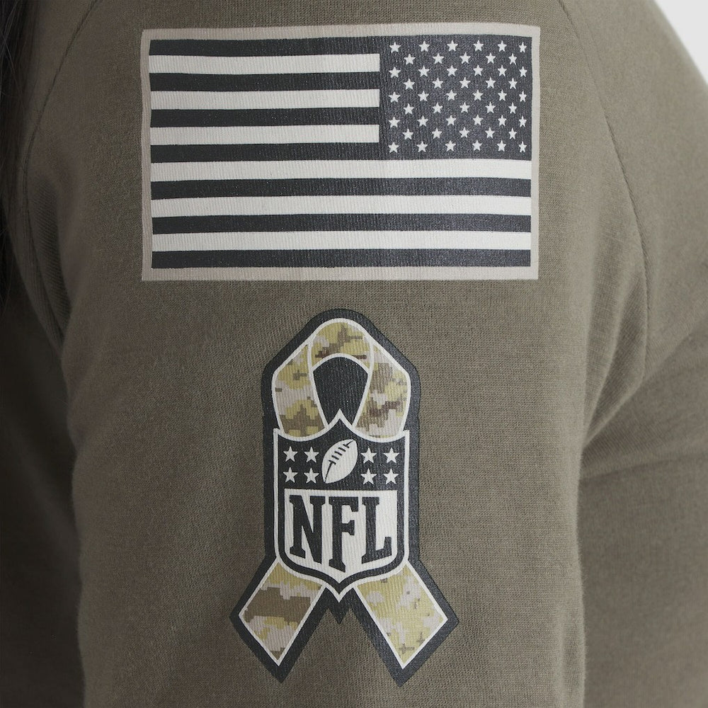Women's 2025 Salute to Service Sideline T-Shirt - Houston Texans T-shirts
