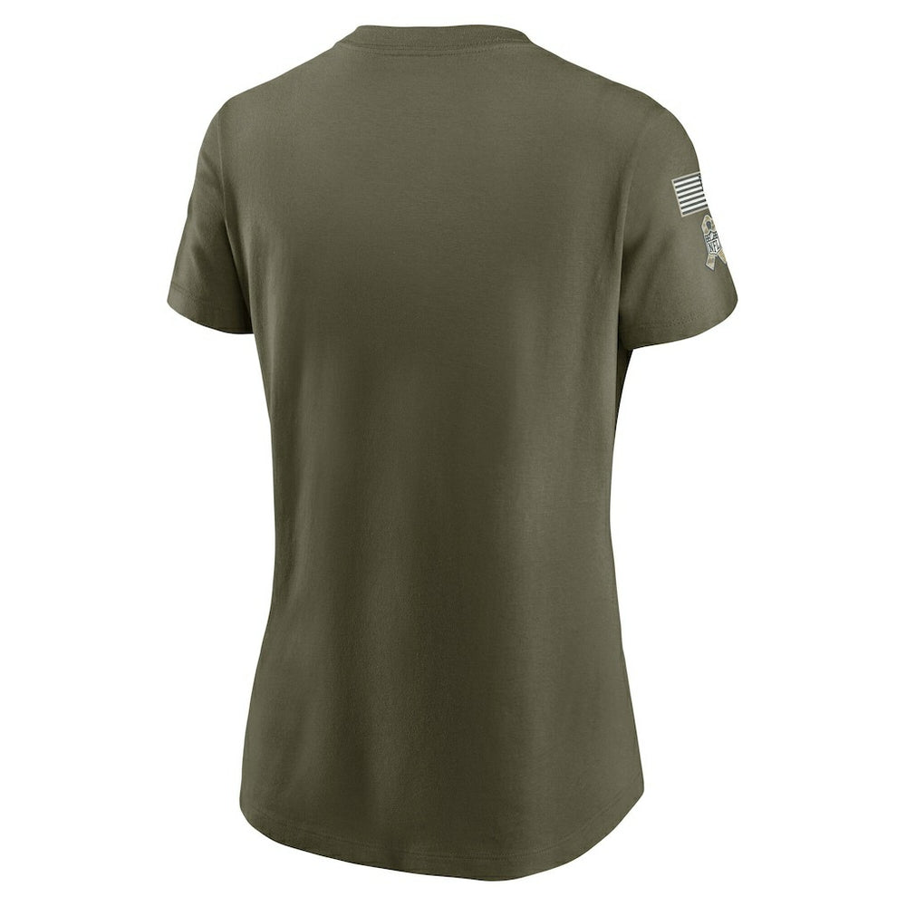 Women's 2025 Salute to Service Sideline T-Shirt - Philadelphia Eagles T-shirts