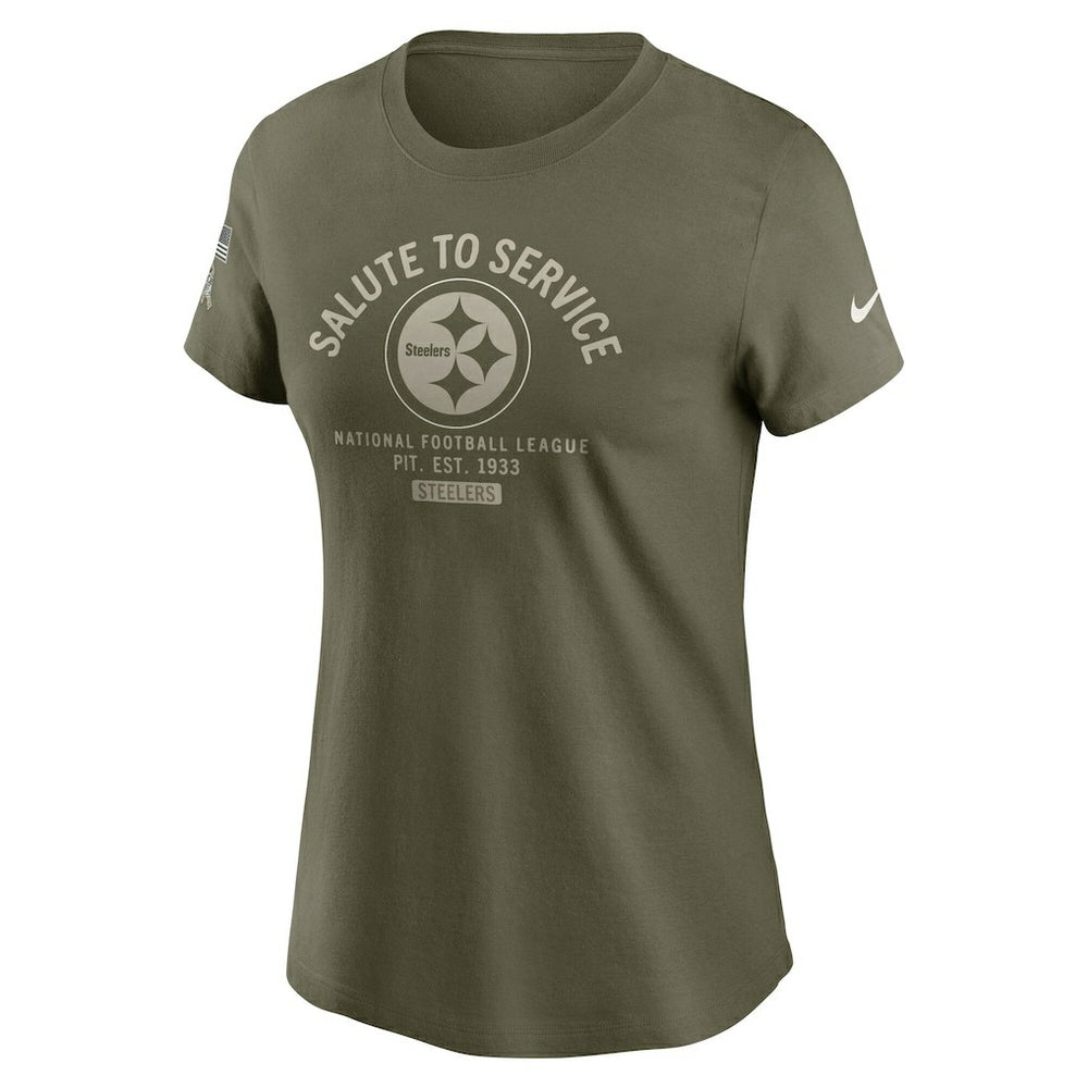 Women's 2025 Salute to Service Sideline T-Shirt - Pittsburgh Steelers T-shirts