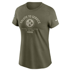 Women's 2025 Salute to Service Sideline T-Shirt - Pittsburgh Steelers T-shirts