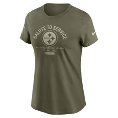 Women's 2025 Salute to Service Sideline T-Shirt - Pittsburgh Steelers T-shirts