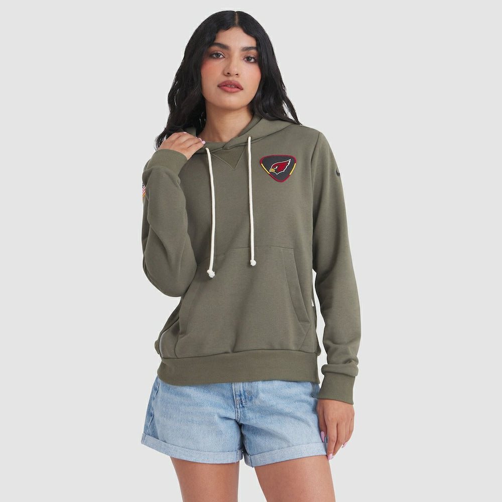 Women's 2025 Salute to Service Sideline Standard Issue Dri-FIT Hoodie - Arizona Cardinals Hoodies