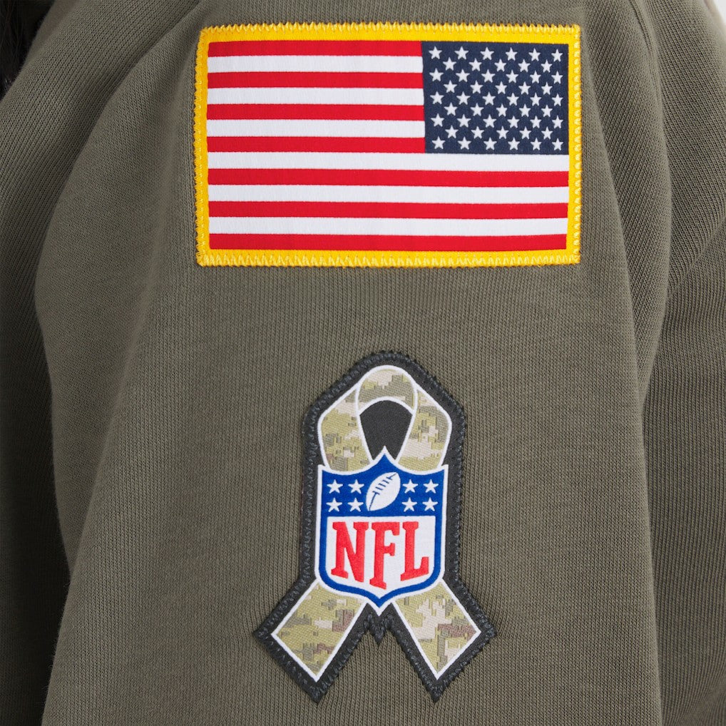 Women's 2025 Salute to Service Sideline Standard Issue Dri-FIT Hoodie - Arizona Cardinals Hoodies