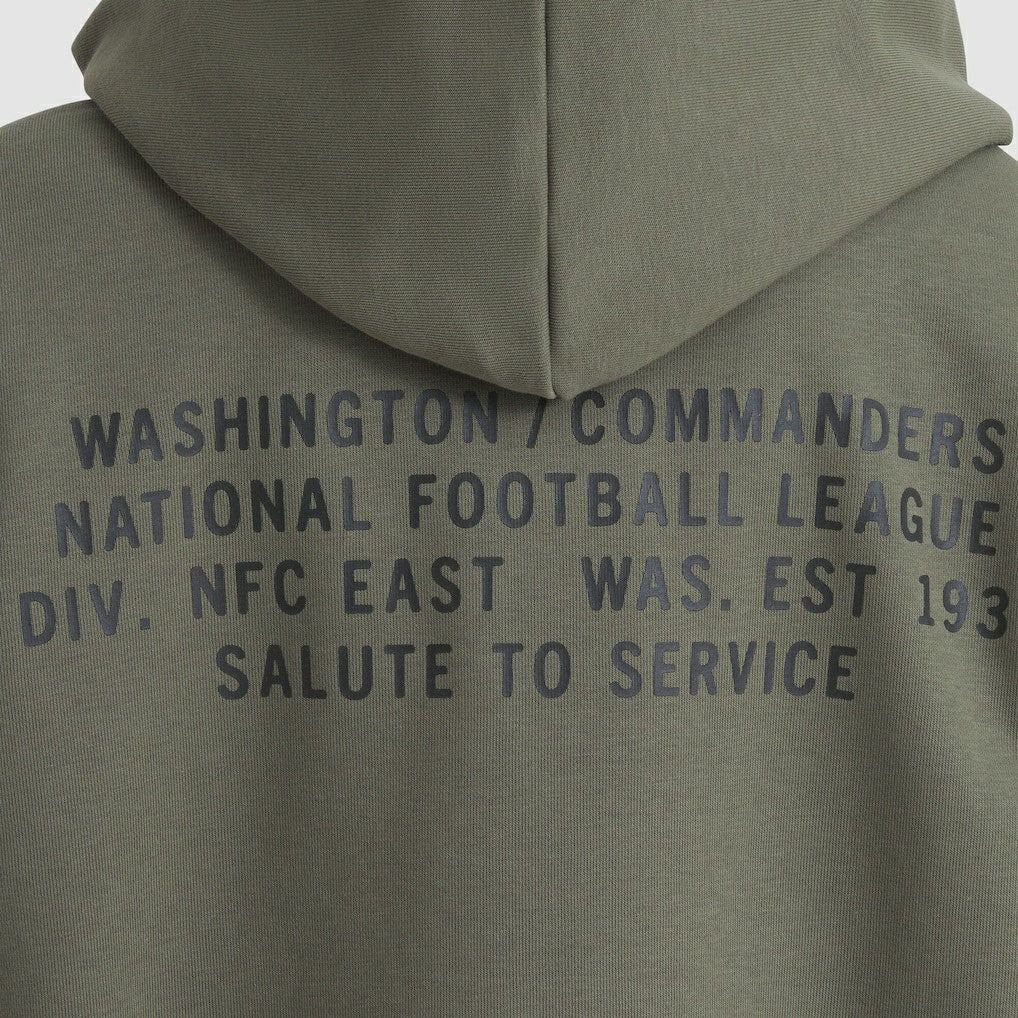Women's 2025 Salute to Service Sideline Standard Issue Dri-FIT Hoodie - Washington Commanders Hoodies