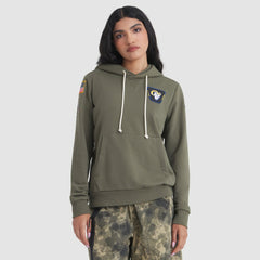 Women's 2025 Salute to Service Sideline Standard Issue Dri-FIT Hoodie - Los Angeles Rams Hoodies