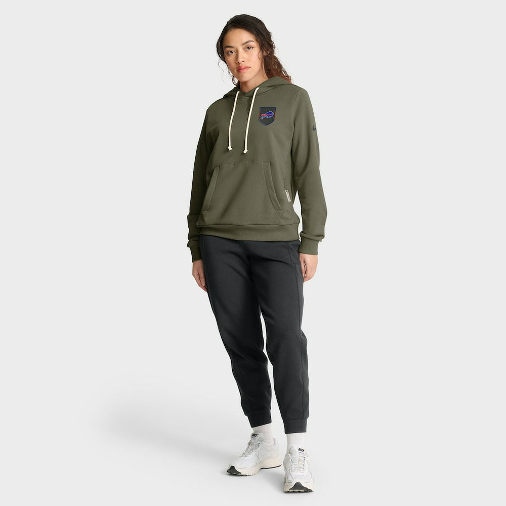 Women's 2025 Salute to Service Sideline Standard Issue Dri-FIT Hoodie - Buffalo Bills Hoodies